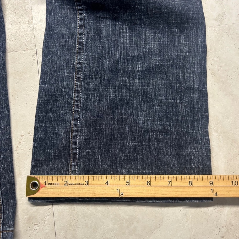 Riders by Lee Bootcut Jeans Dark Wash Women Size 12M Mid Rise Stretch Denim - Picture 5 of 10